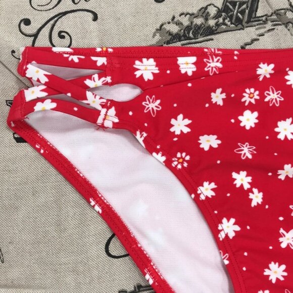 California Waves Juniors'Strappy Swim Bottom - Picture 3 of 6